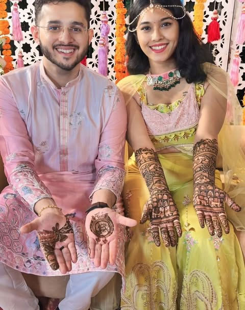 Bridal mehndi design by Arun Mehandi Artist 