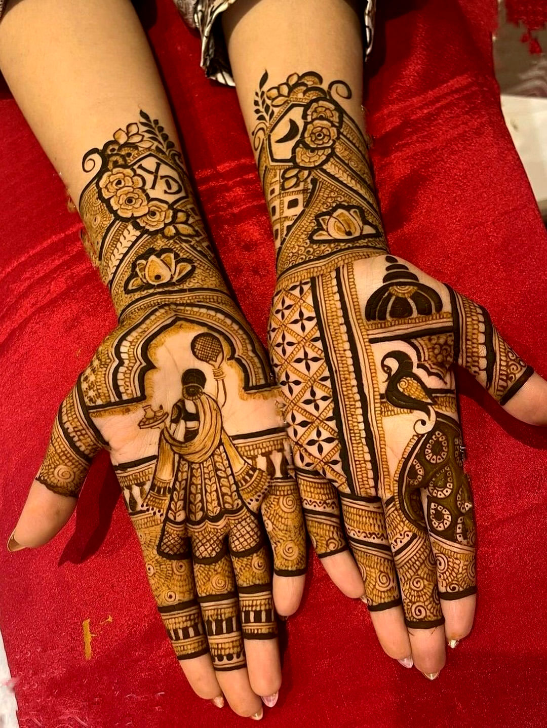 Karwa Chauth Mehandi Design