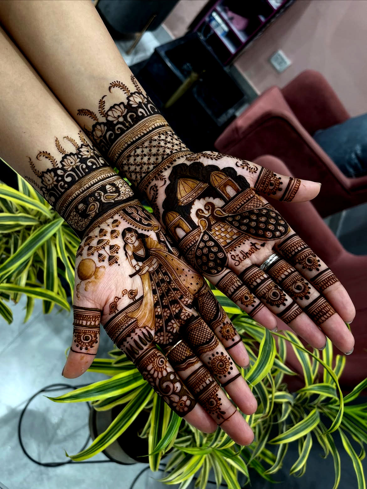 Karwa Chauth Mehandi Booking